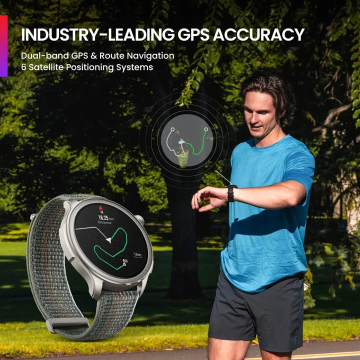 Balance Smart Watch 46mm – Fitness & Health Tracker