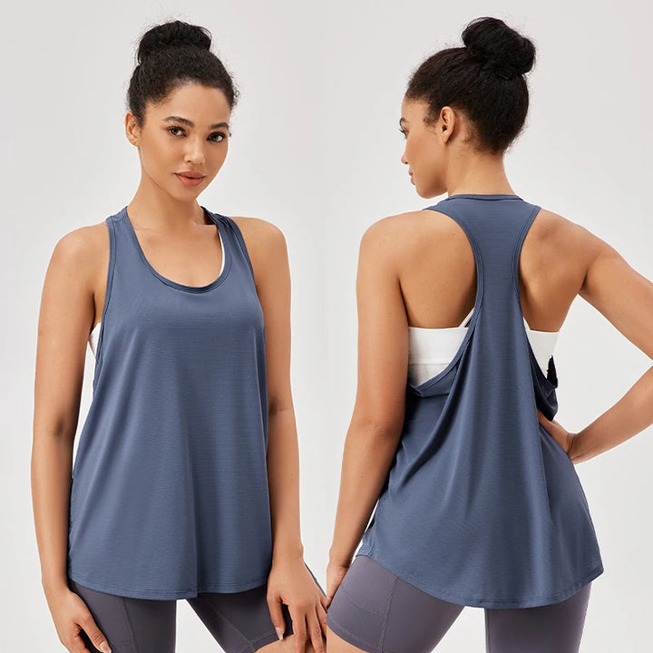 Women’s Quick-Dry Yoga Workout Tank Top