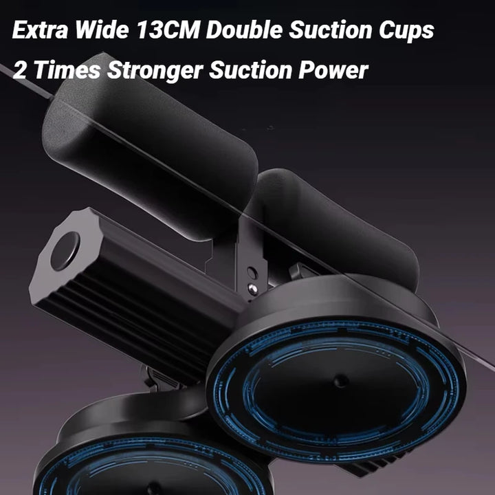 Adjustable Sit-Up Bar with Suction Cup