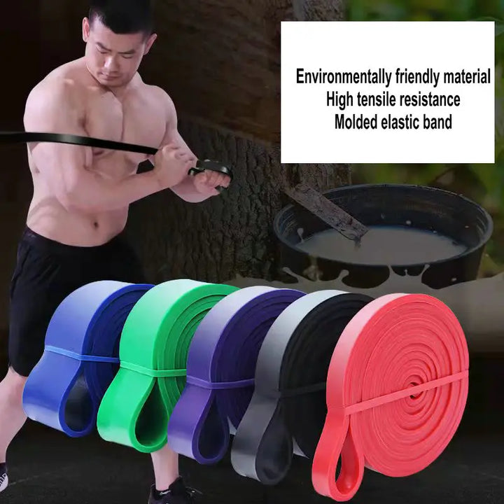 TPE Resistance Bands Set – Heavy Duty Pull-Up & Fitness Bands