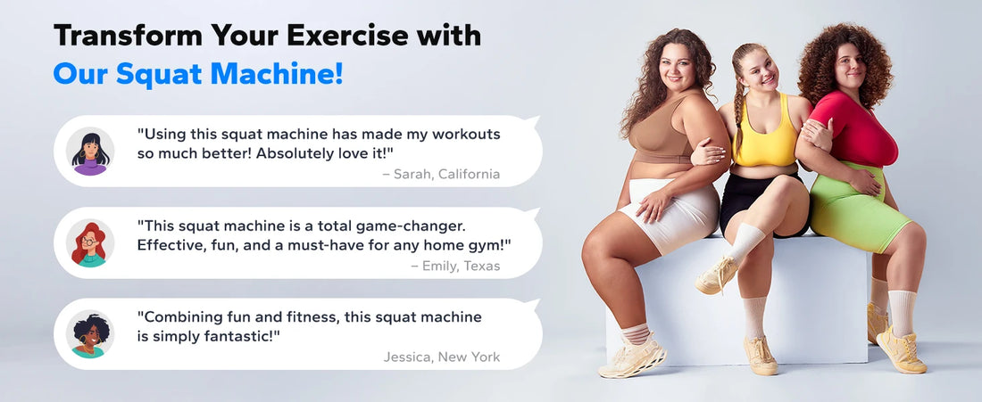MERACH 2-in-1 Squat & Rowing Machine – Foldable Home Trainer