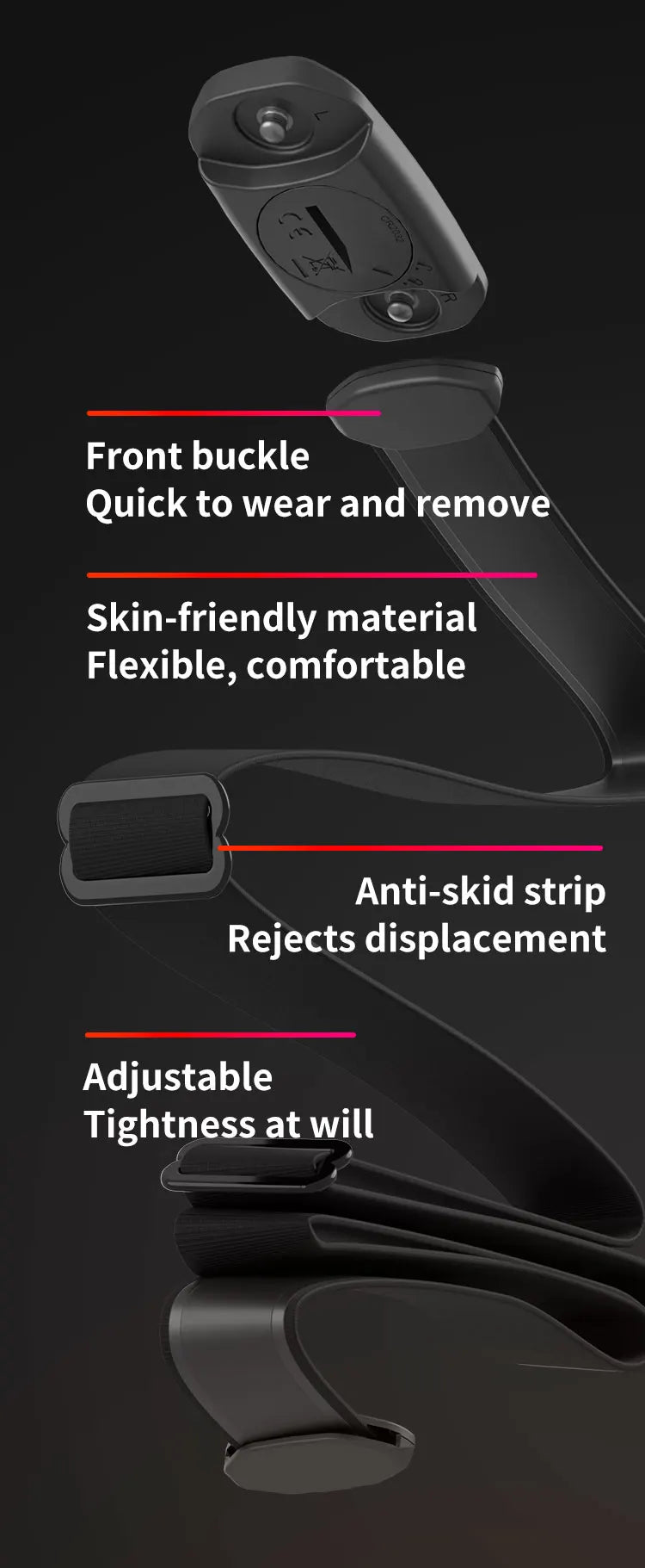 Magene H603 Heart Rate Monitor Chest Strap