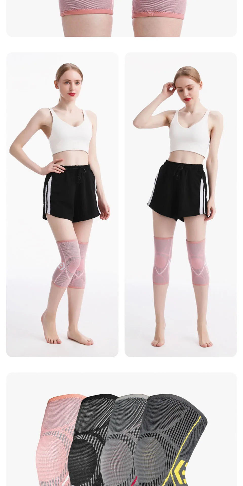 AOLIKES Knee Brace Compression Sleeve