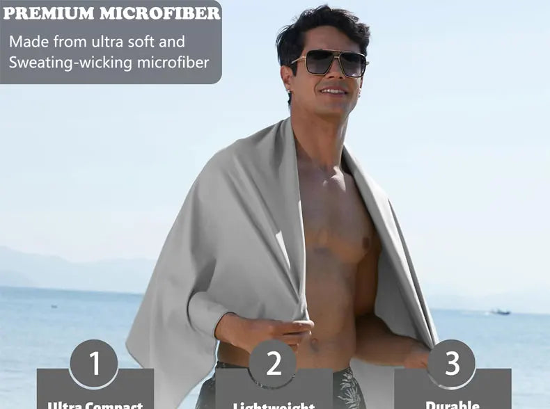 Quick-Dry Microfiber Towel