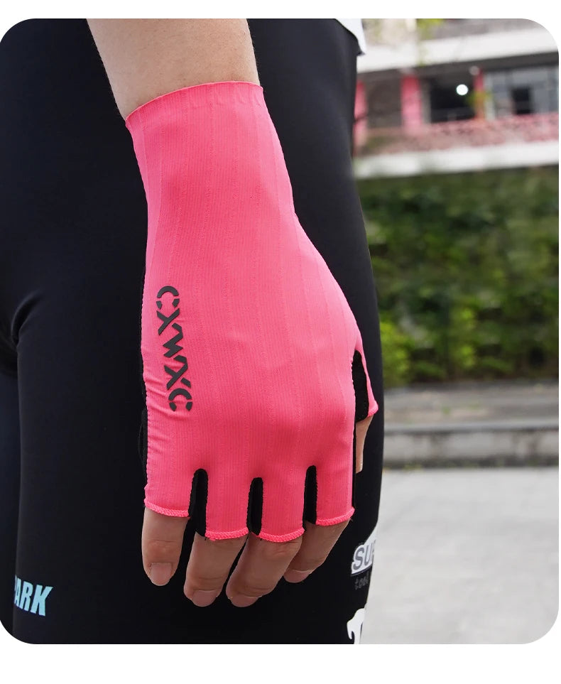 Half-Finger Cycling Gloves with Wrist Guard