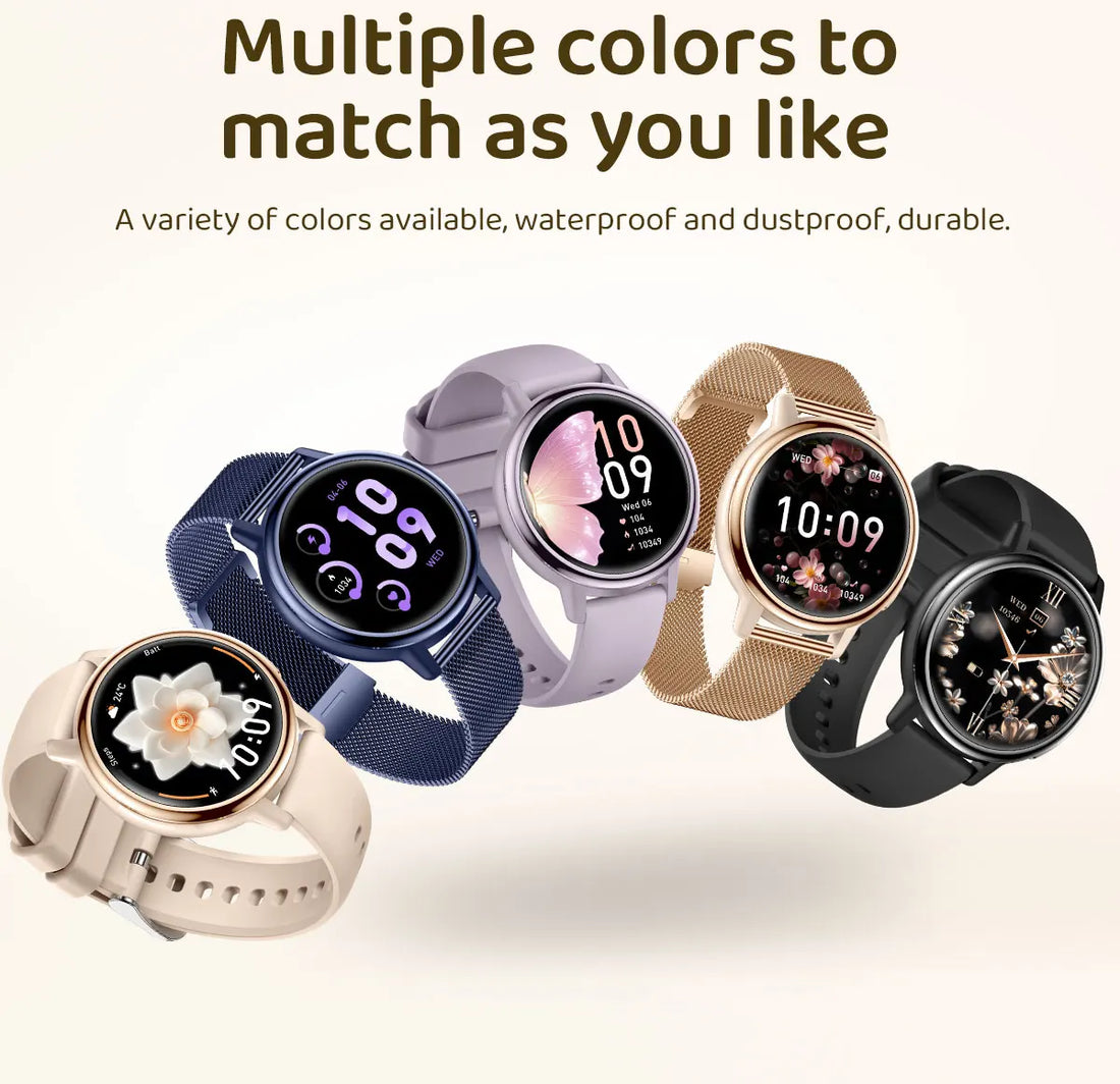 Ladies Smart Fitness Watch with Bluetooth Call
