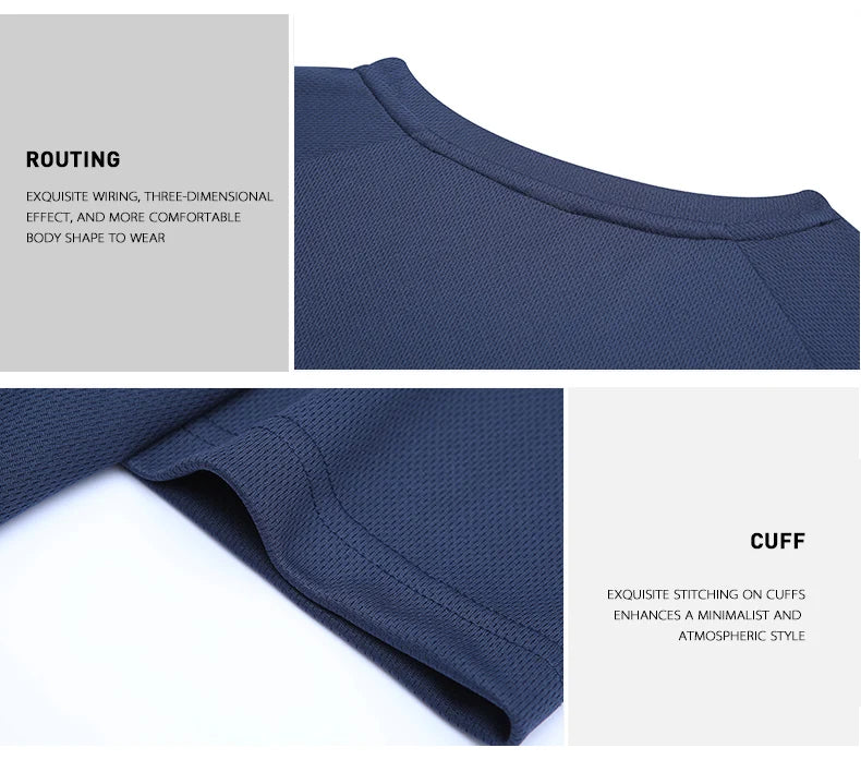 Men's Quick-Dry Breathable Gym T-Shirt