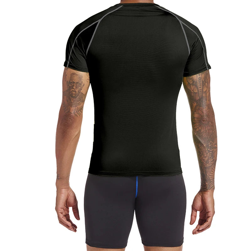Men's Summer Running Compression T-Shirt