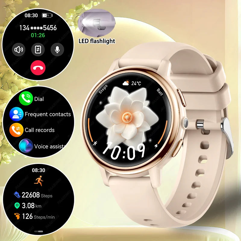 Ladies Smart Fitness Watch with Bluetooth Call
