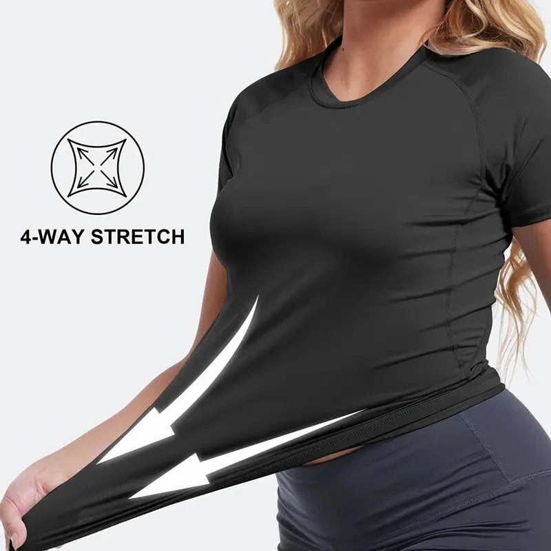 Women’s Compression Short Sleeve Athletic Shirt