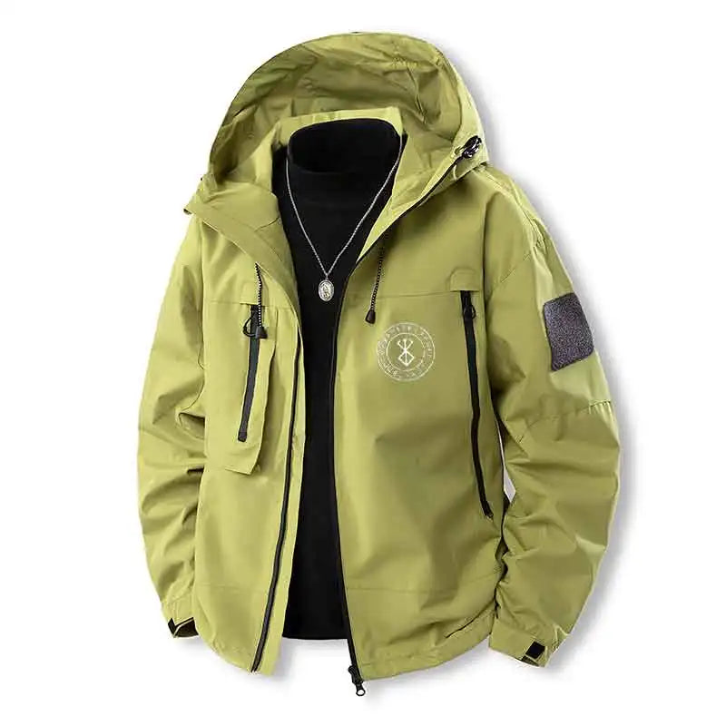 Men's Tactical Waterproof Hooded Trench Coat (S-3XL)