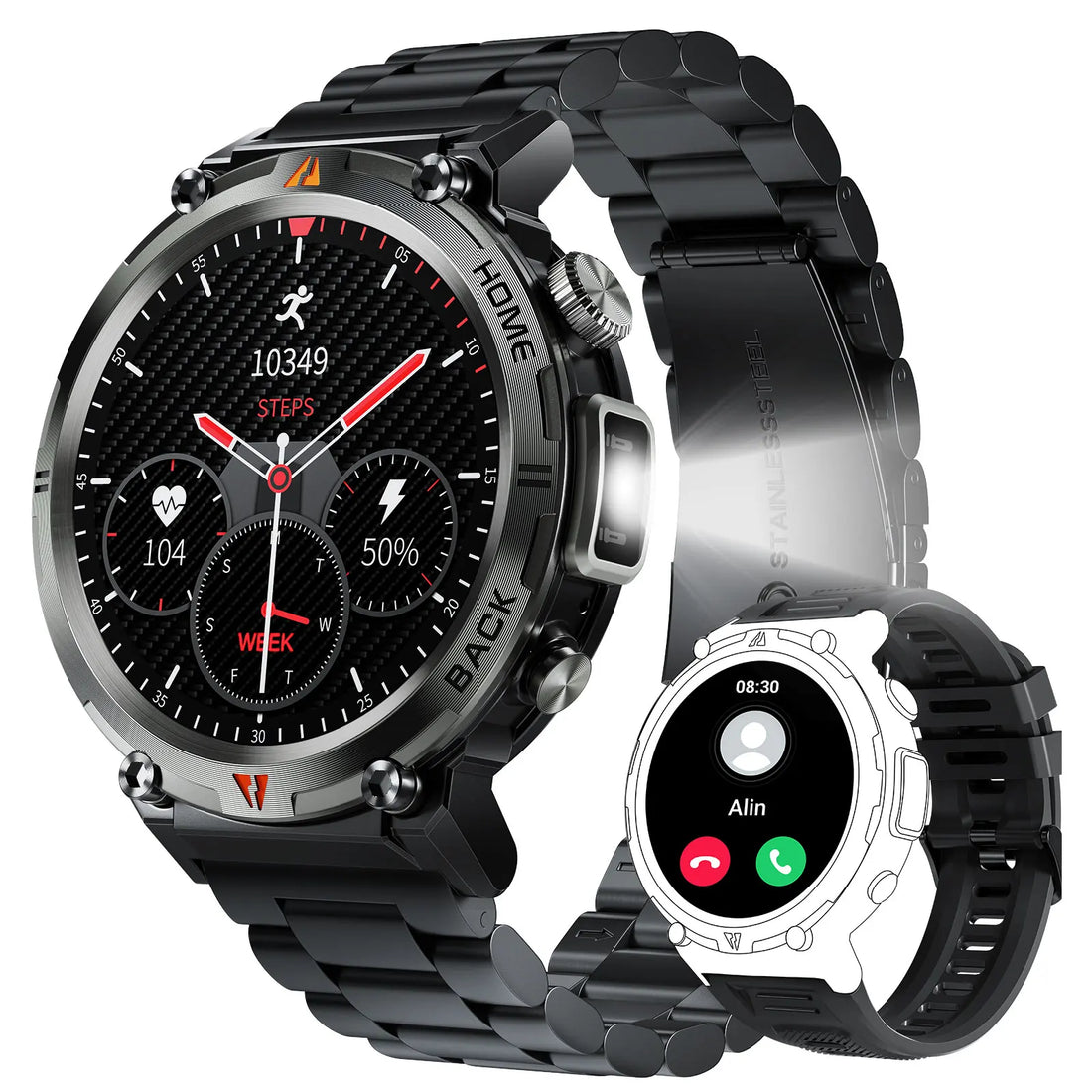 EIGIIS KE3 Bluetooth Call Smart Watch 2024