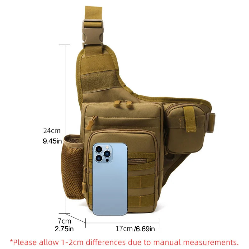 Tactical Chest & Waist Pouch for Outdoor Sports
