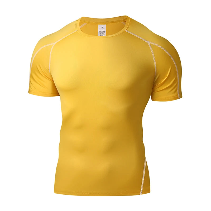 Men's Summer Running Compression T-Shirt