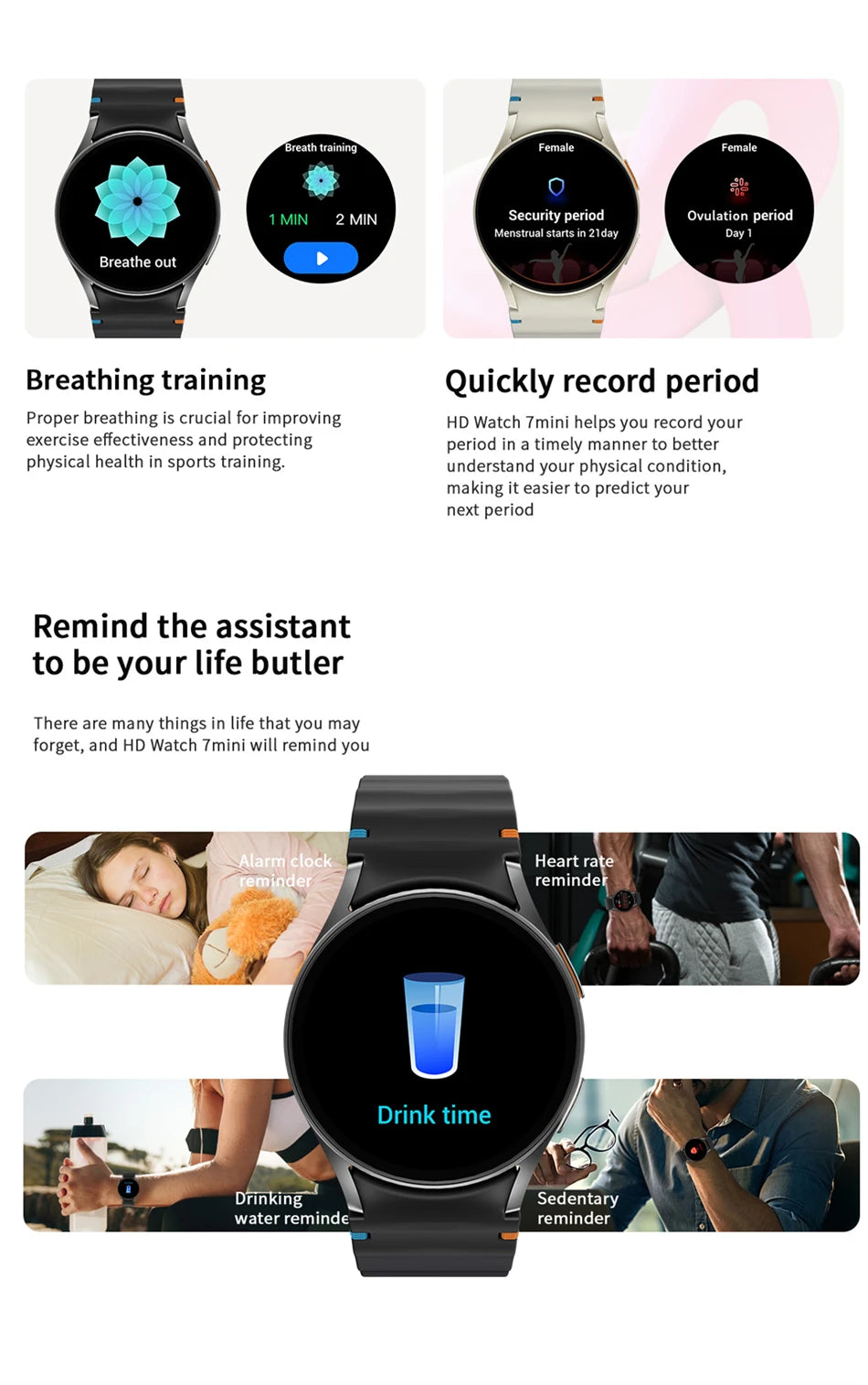 Galaxy Watch 7 Smartwatch – AMOLED, Fitness, Bluetooth Call