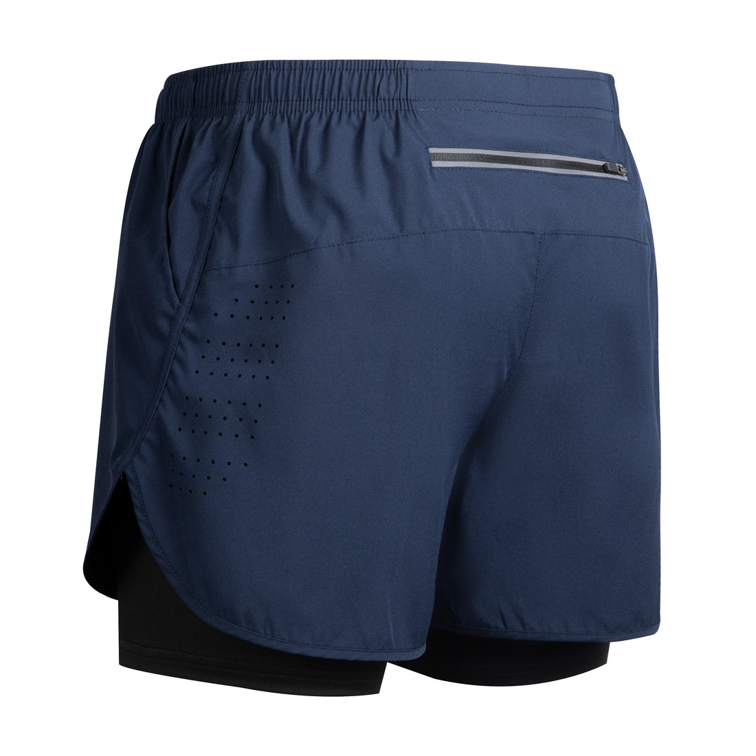 Men's Quick-Dry Double Layer Running Shorts