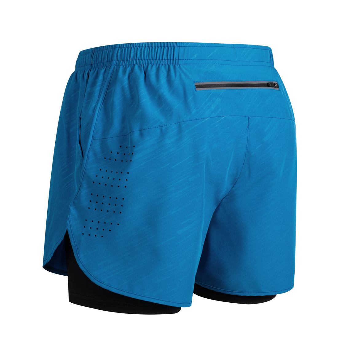 Men's Quick-Dry Double Layer Running Shorts
