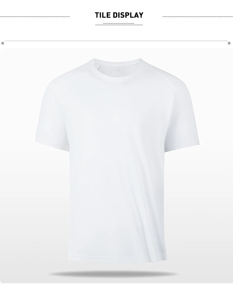 Men's Quick-Dry Breathable Gym T-Shirt