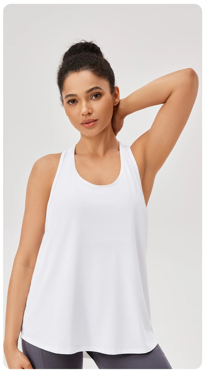 Women’s Quick-Dry Yoga Workout Tank Top