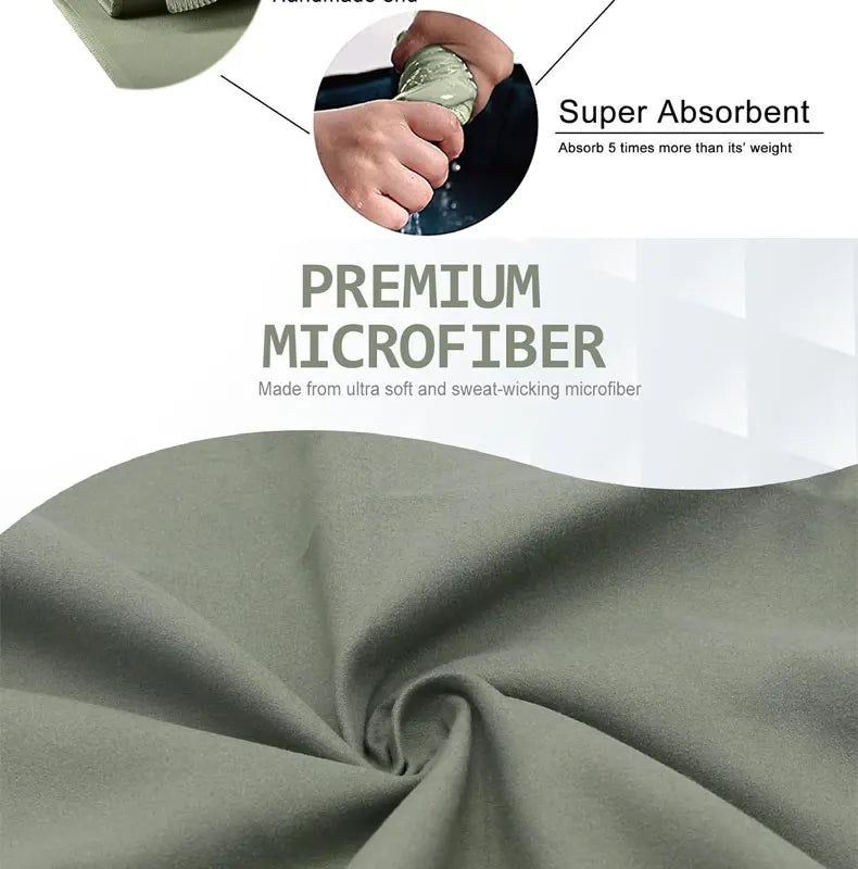 Quick-Dry Microfiber Towel