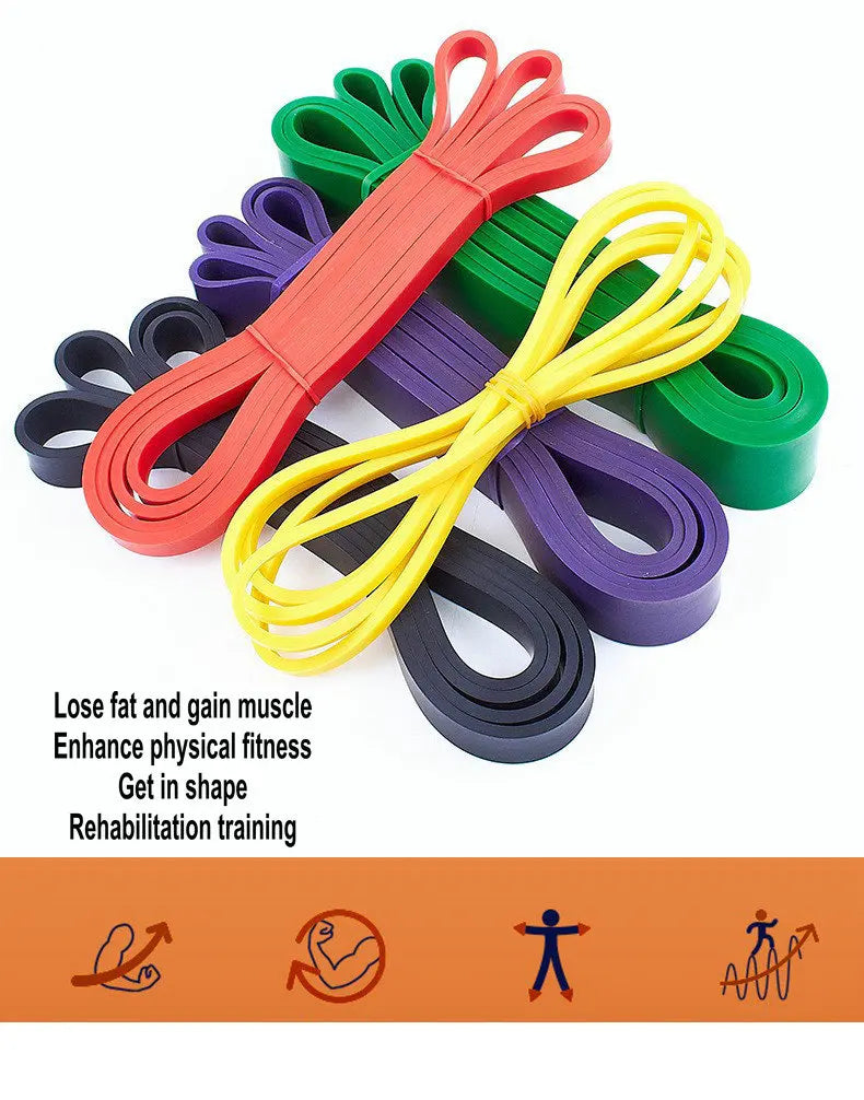TPE Resistance Bands Set – Heavy Duty Pull-Up & Fitness Bands