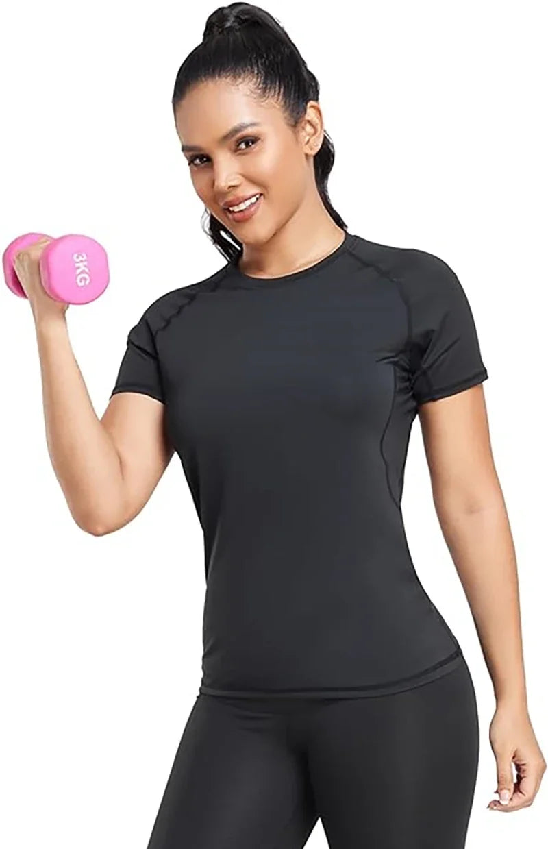 Women’s Compression Short Sleeve Athletic Shirt