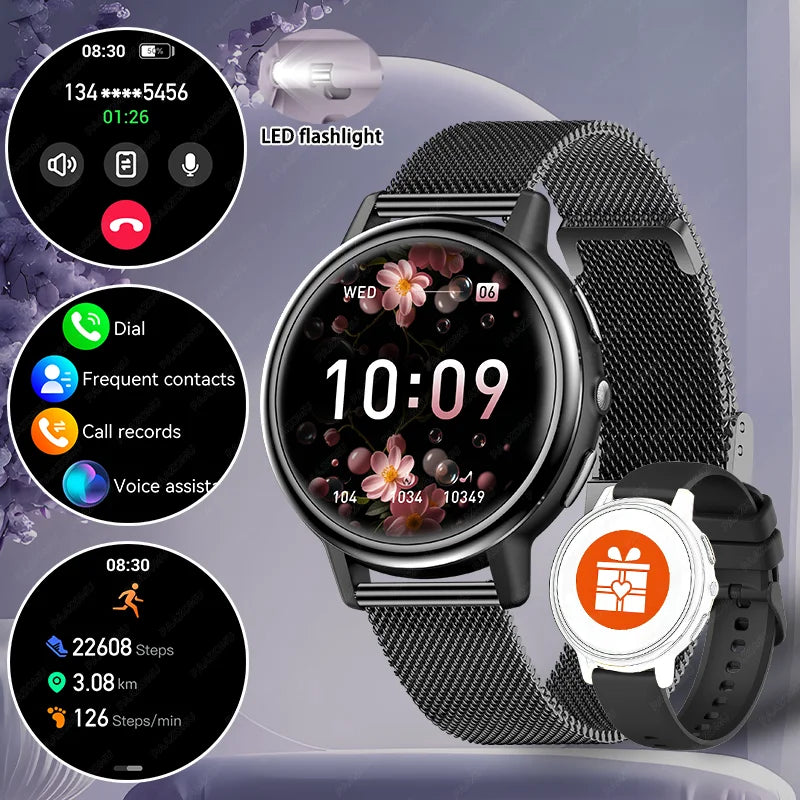 Ladies Smart Fitness Watch with Bluetooth Call