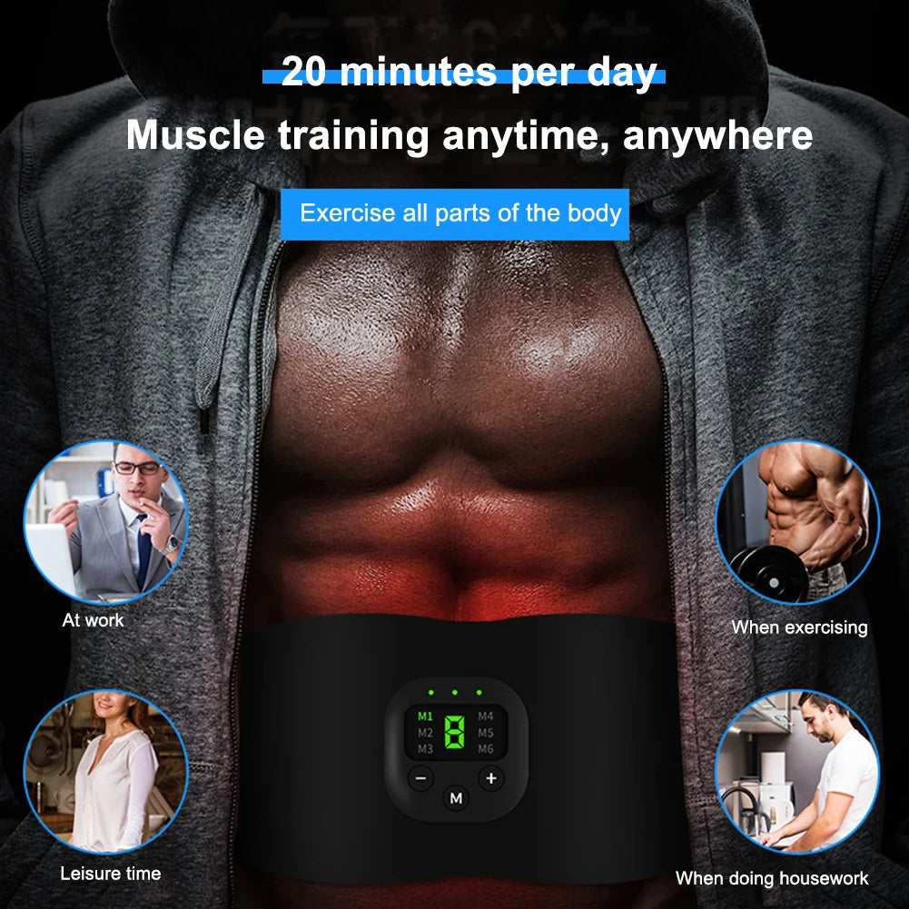 EMS Slimming Belt Muscle Stimulator