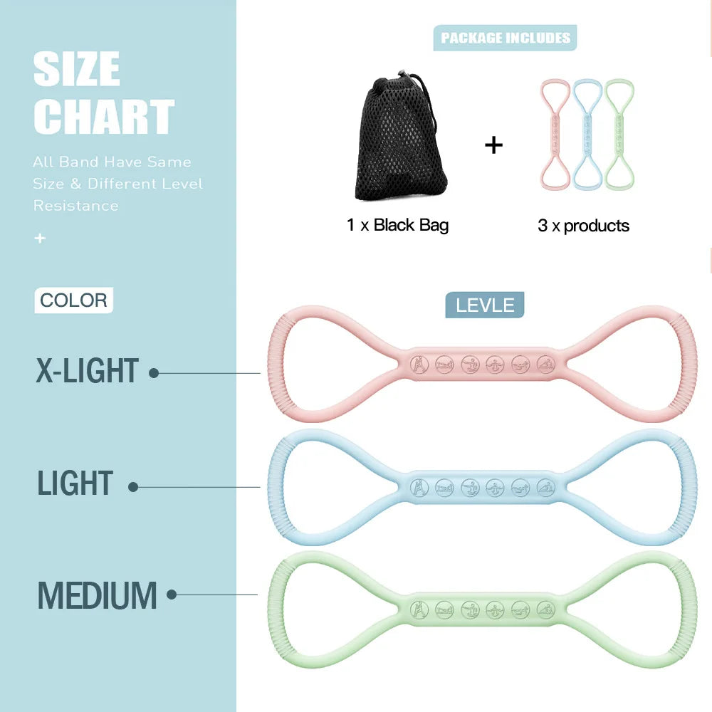 Silicone Yoga Stretch Belt