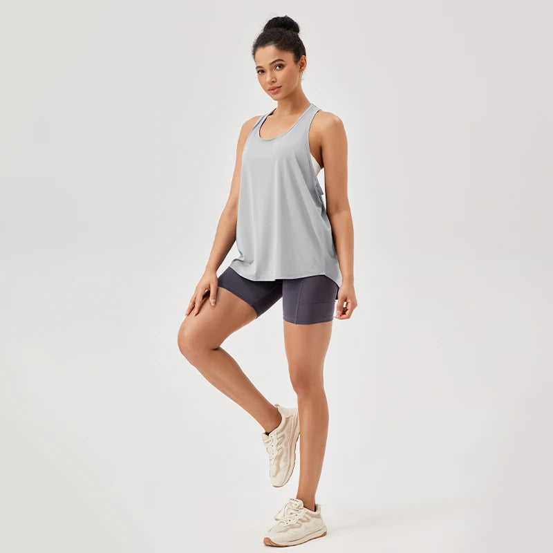 Women’s Quick-Dry Yoga Workout Tank Top