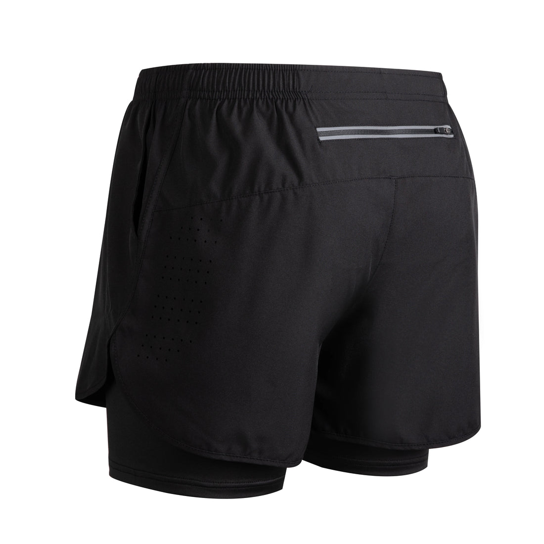 Men's Quick-Dry Double Layer Running Shorts