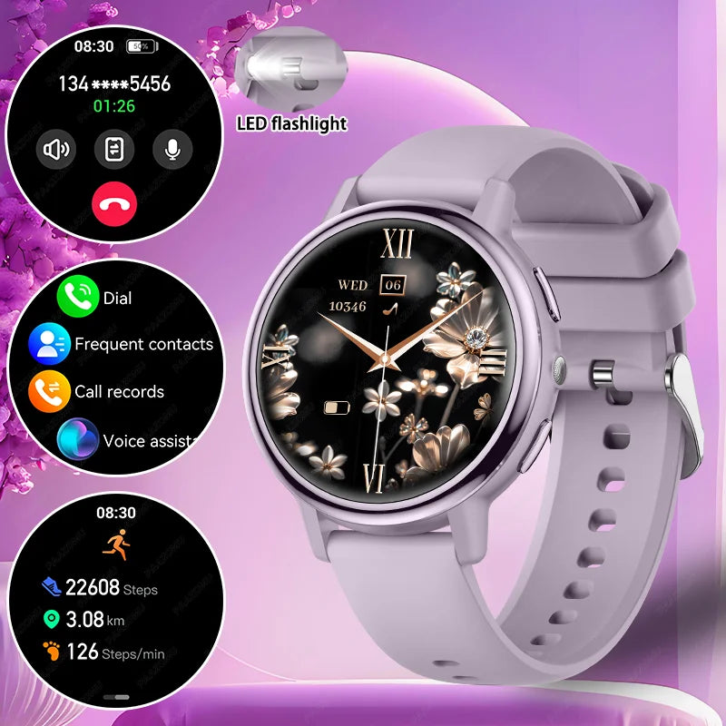 Ladies Smart Fitness Watch with Bluetooth Call