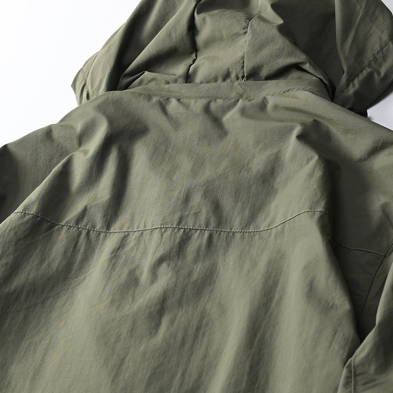 Men’s Tactical Windbreaker Waterproof Hooded Jacket (S–5XL)