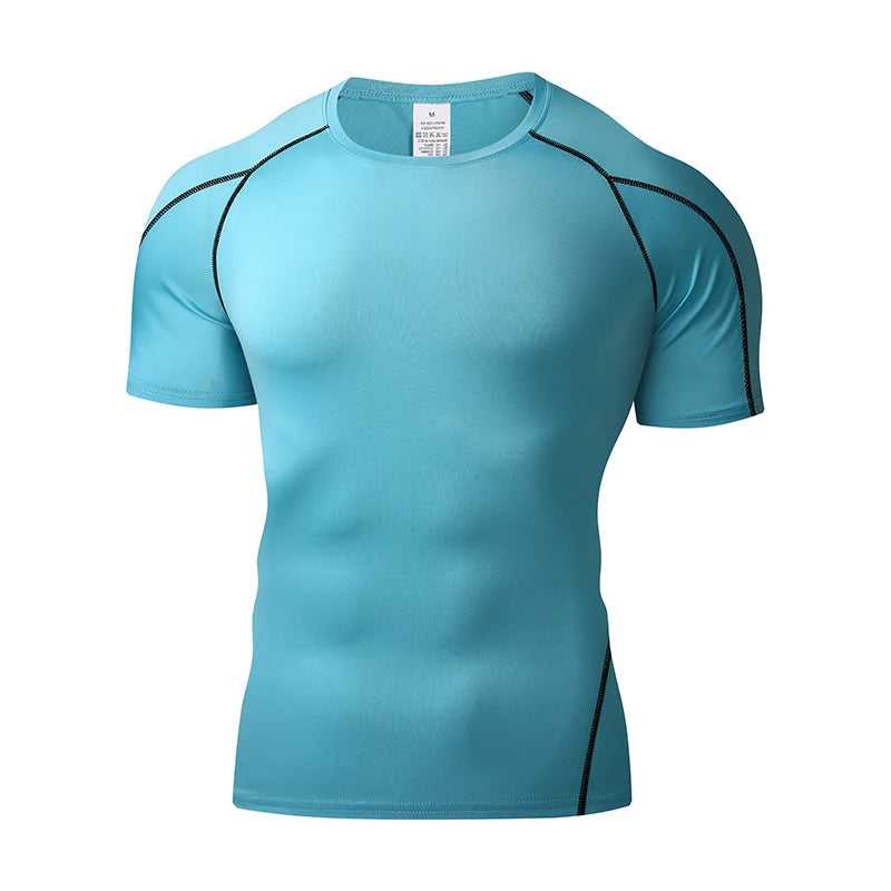 Men's Summer Running Compression T-Shirt
