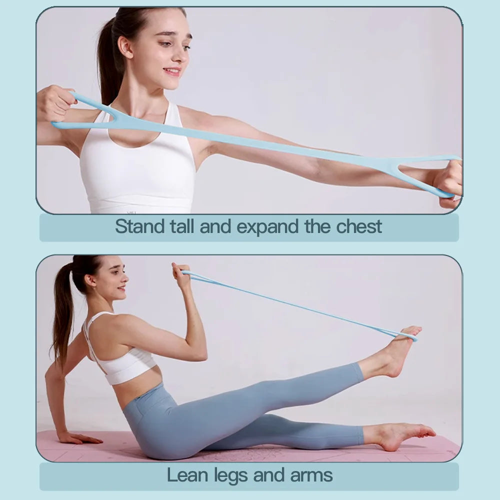 Silicone Yoga Stretch Belt