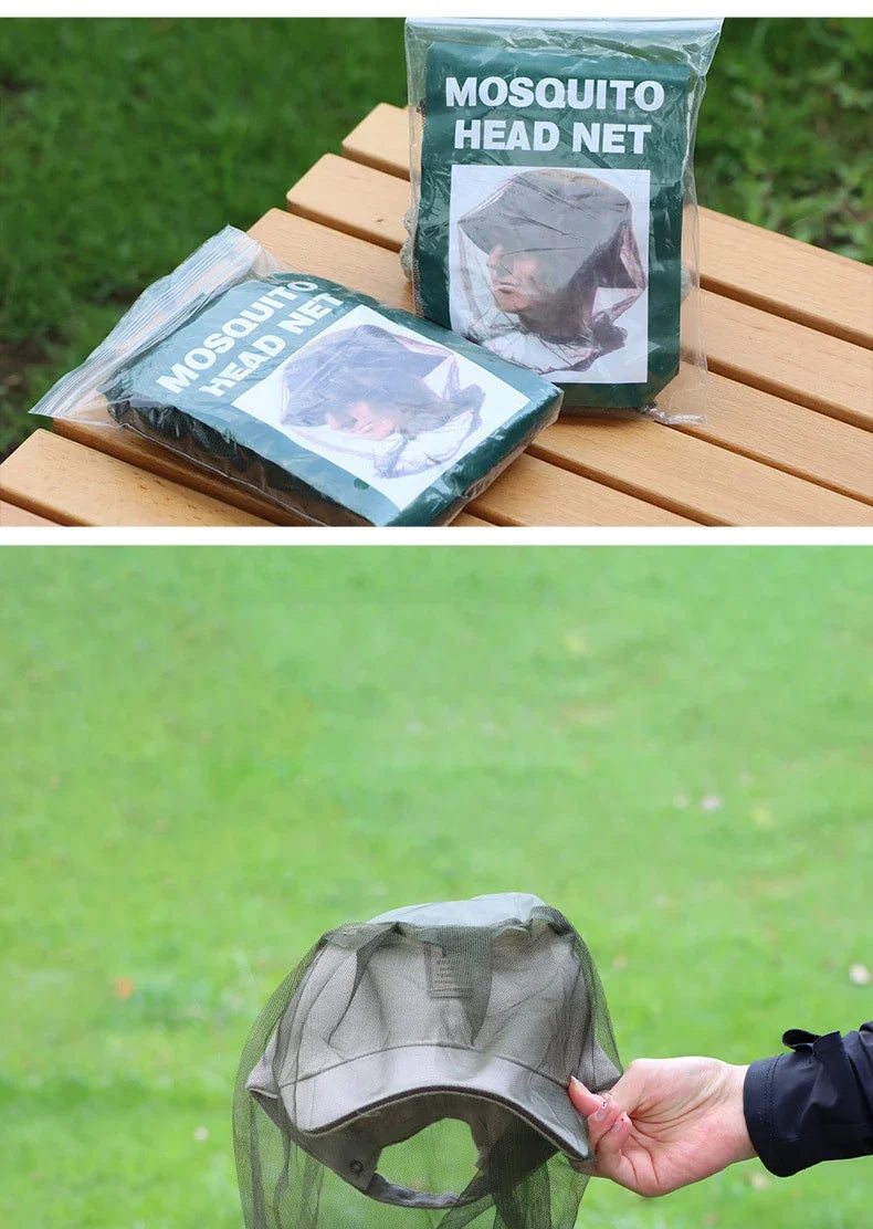 Outdoor Fishing Sunscreen Mesh Hat with Sun Mask