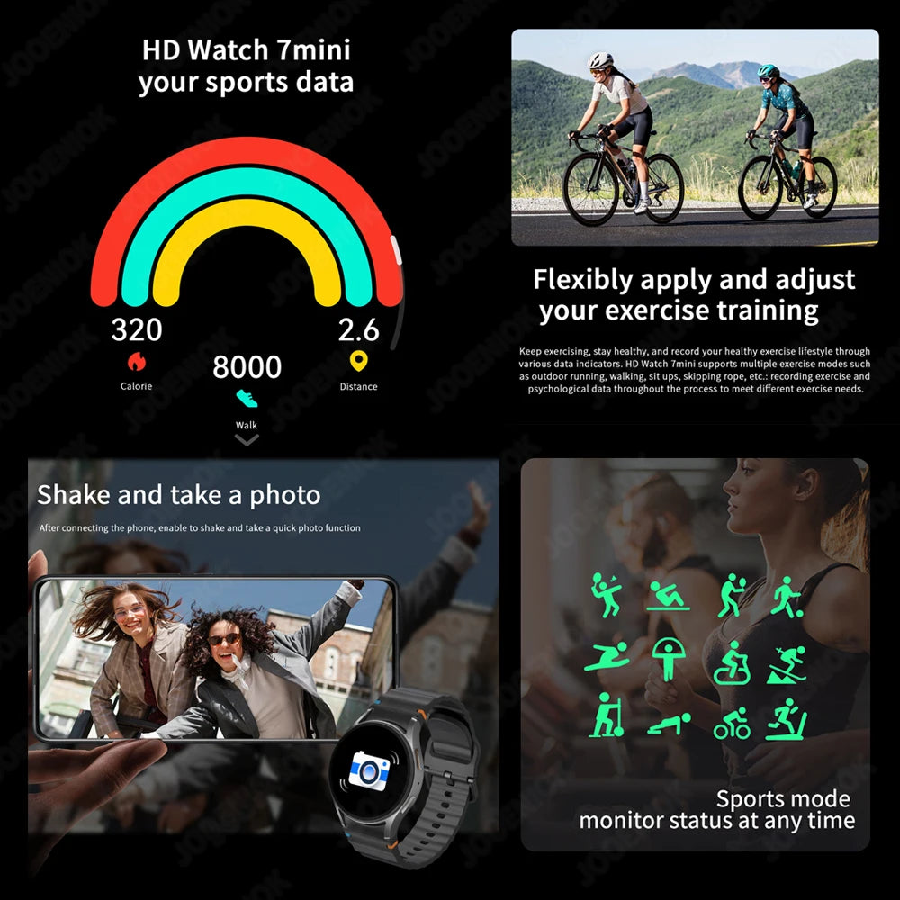 Galaxy Watch 7 Smartwatch – AMOLED, Fitness, Bluetooth Call