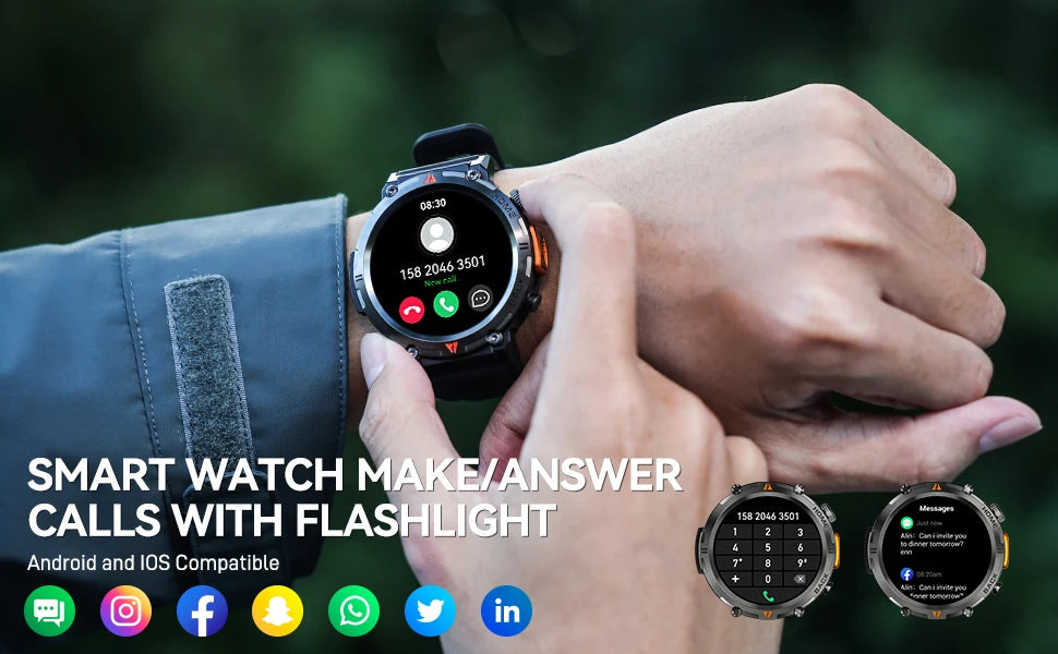 EIGIIS KE3 Bluetooth Call Smart Watch 2024