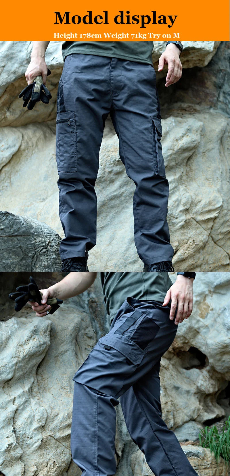 Men’s Tactical Outdoor Cargo Pants