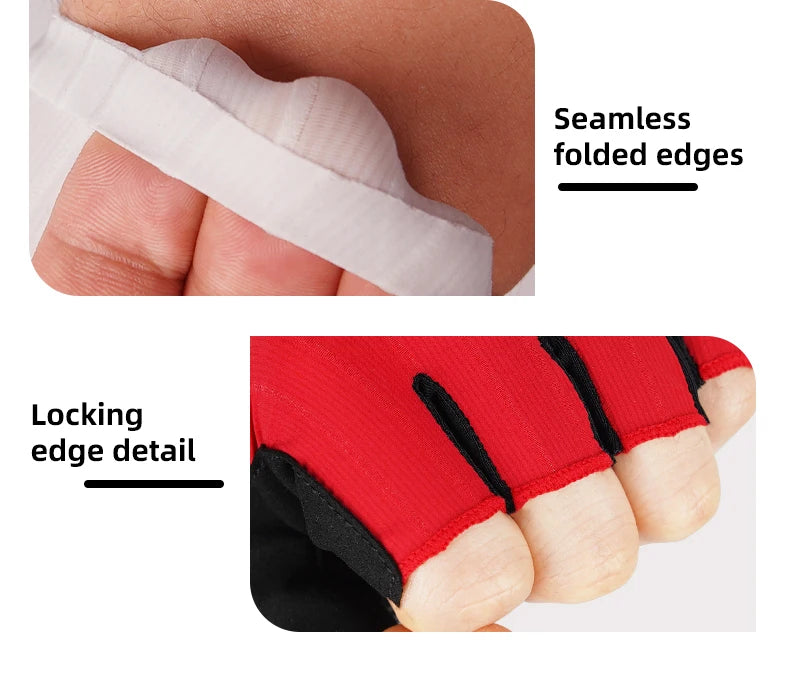 Half-Finger Cycling Gloves with Wrist Guard