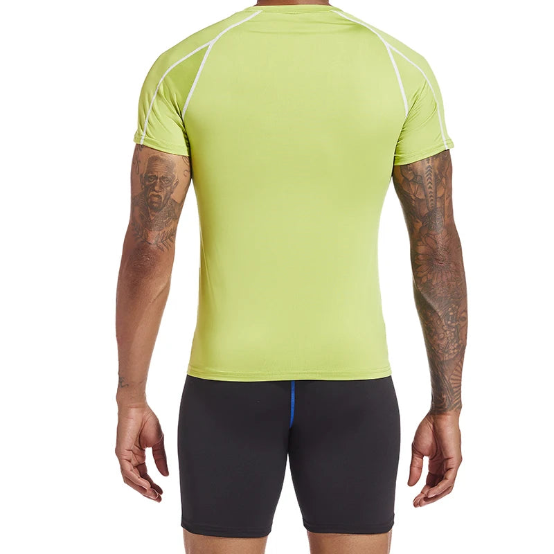 Men's Summer Running Compression T-Shirt
