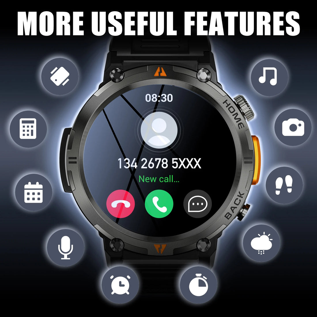 EIGIIS KE3 Bluetooth Call Smart Watch 2024
