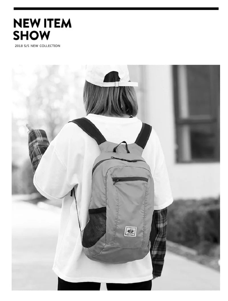 20L Foldable Waterproof Hiking Backpack