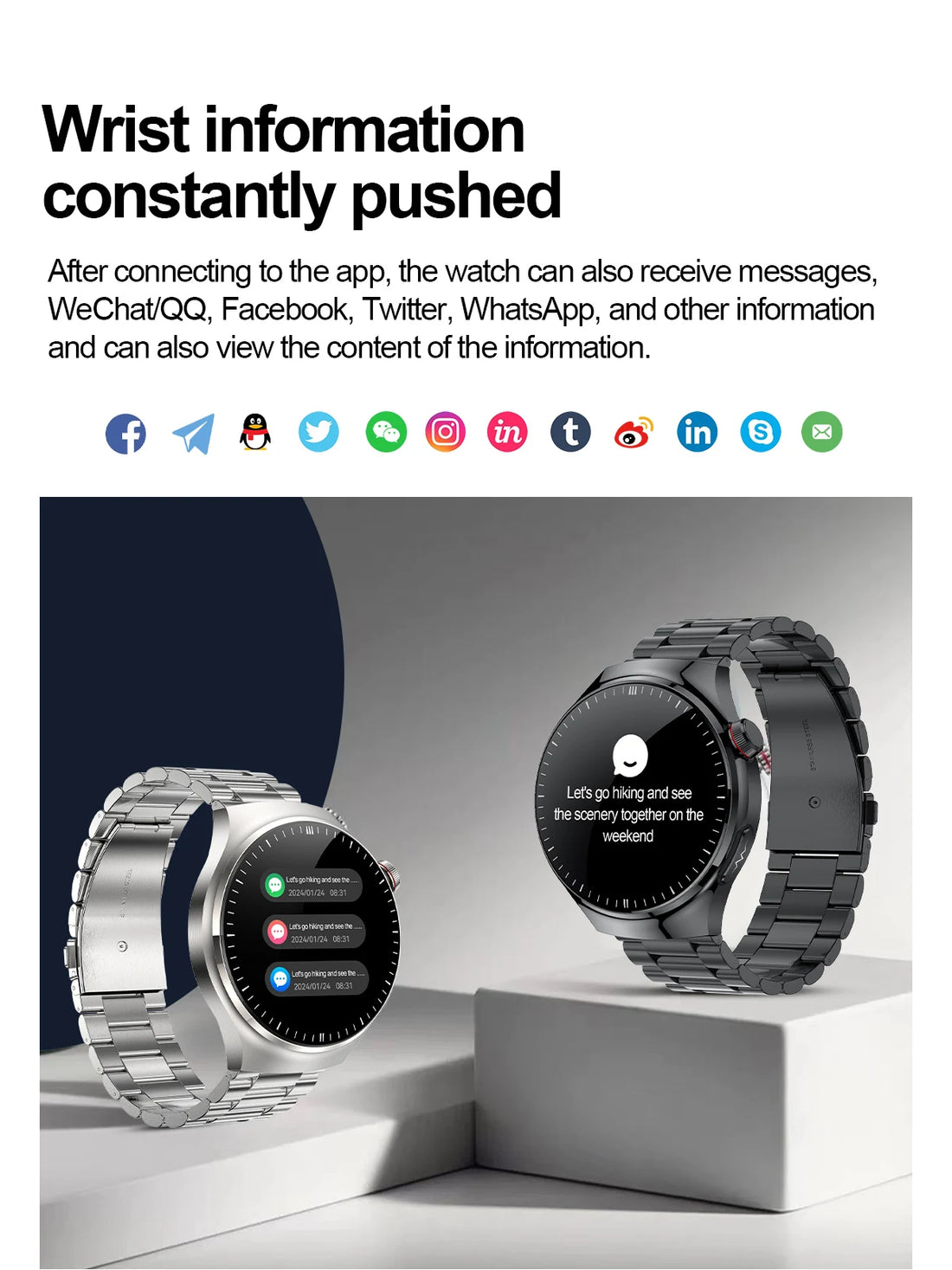 2025 Smart Health Watch with ECG & Bluetooth Call