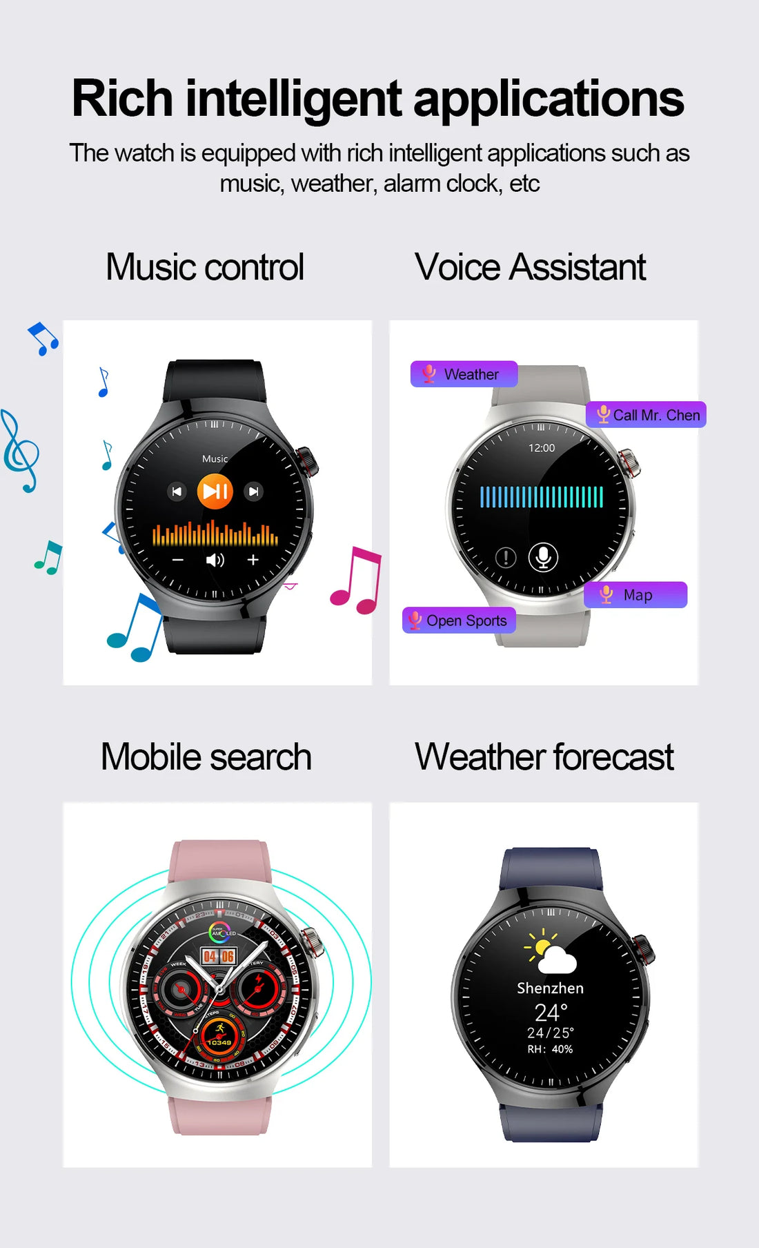 2025 Smart Health Watch with ECG & Bluetooth Call