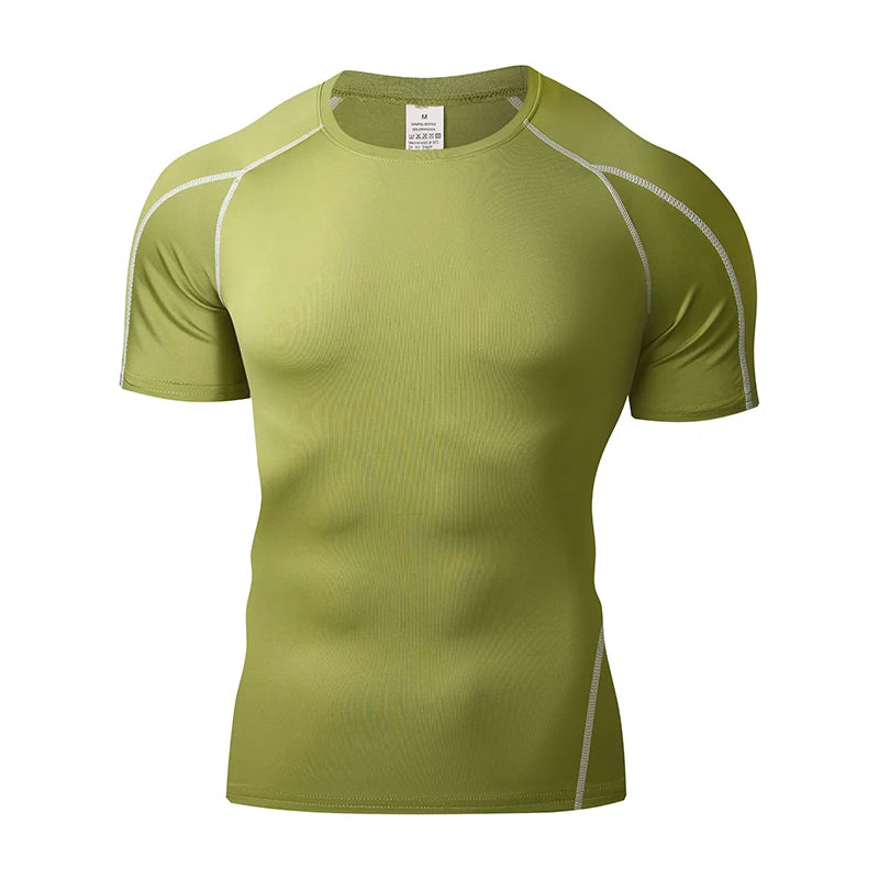 Men's Summer Running Compression T-Shirt