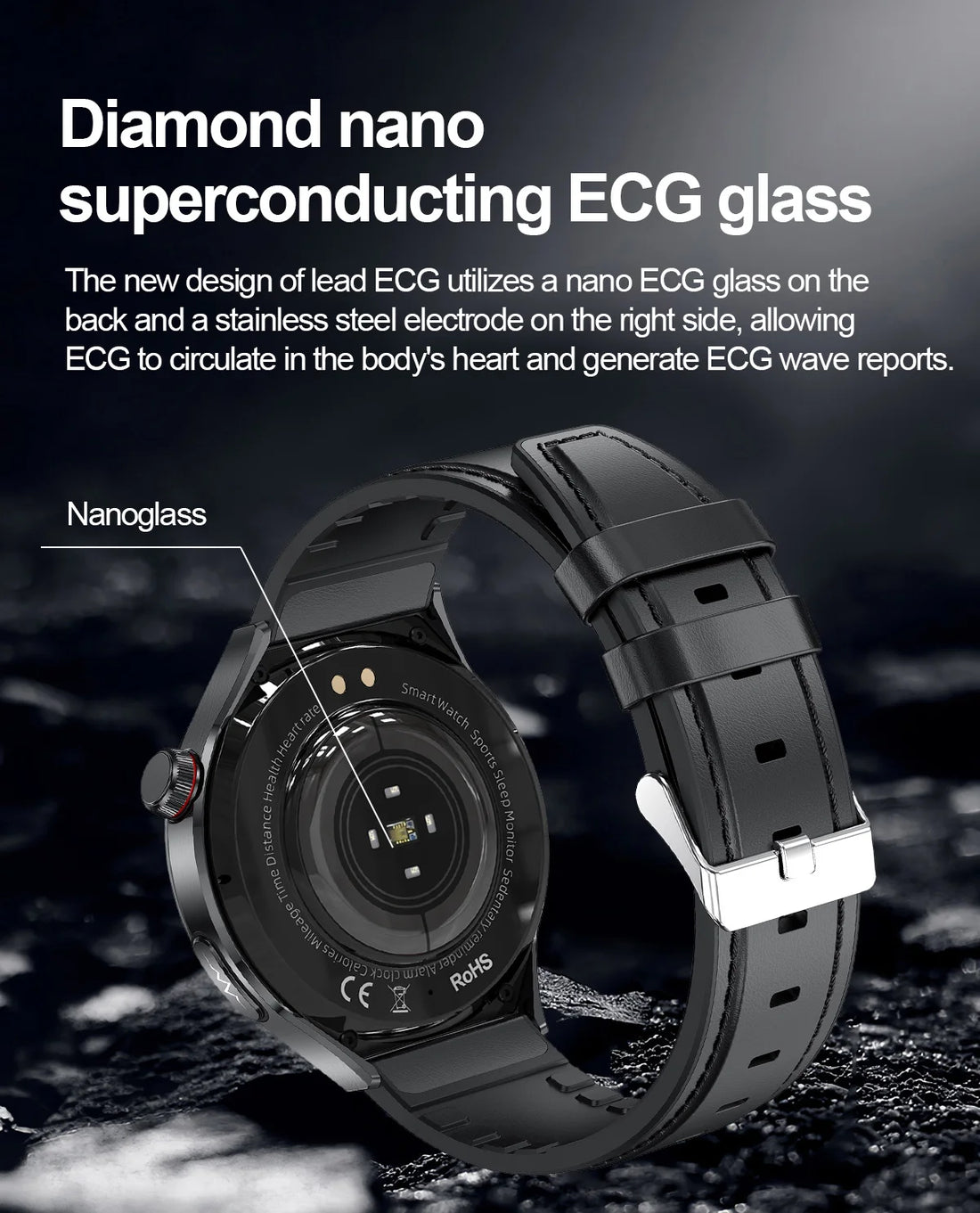 2025 Smart Health Watch with ECG & Bluetooth Call