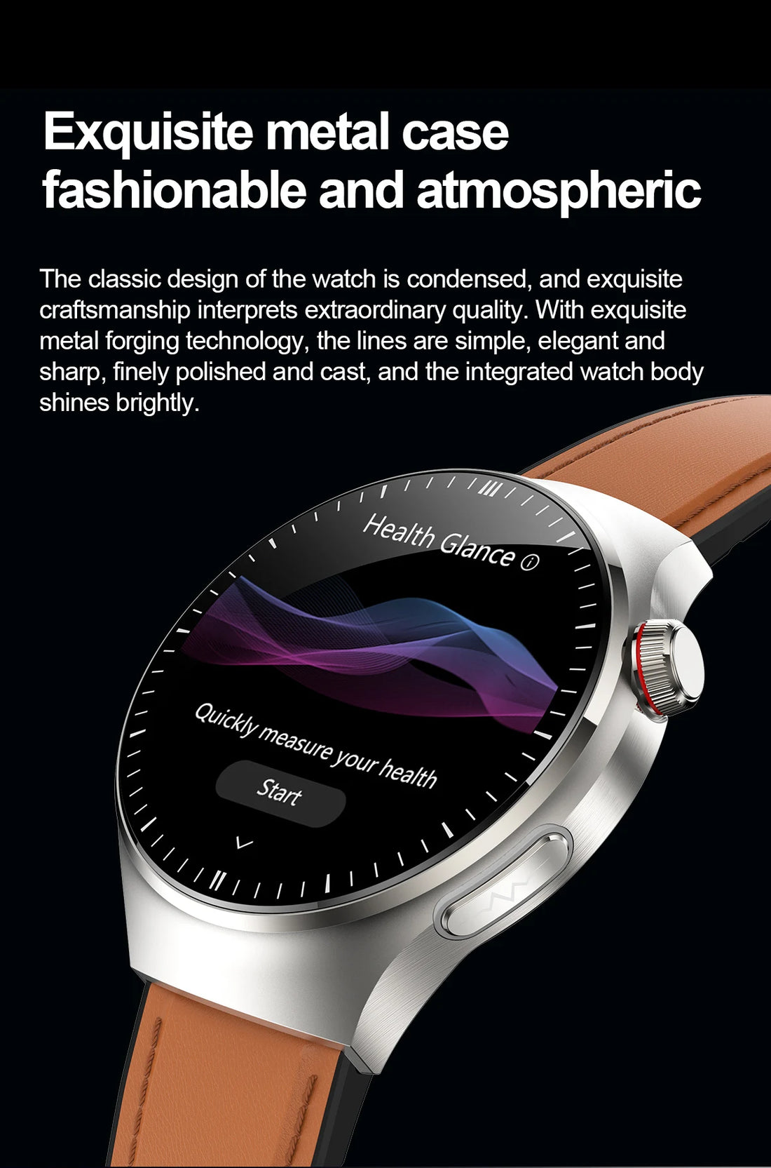 2025 Smart Health Watch with ECG & Bluetooth Call
