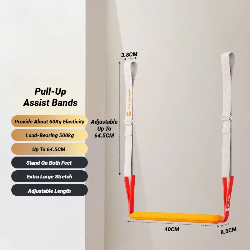 Adjustable Pull-Up Assistance Bands Set – Home Fitness Training