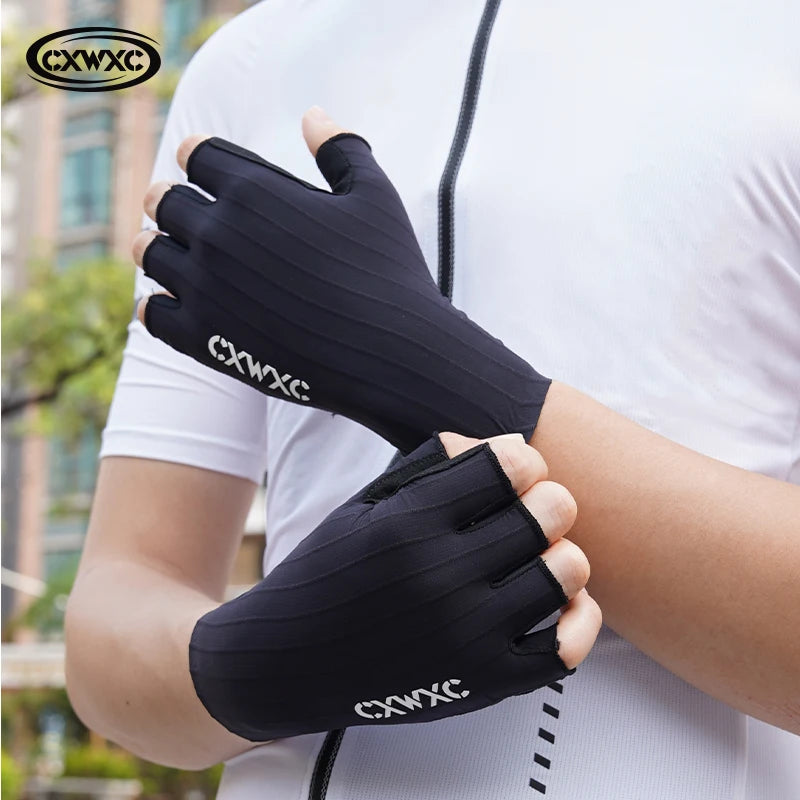 Half-Finger Cycling Gloves with Wrist Guard